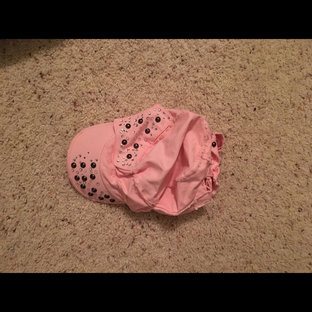 Pink summer hat